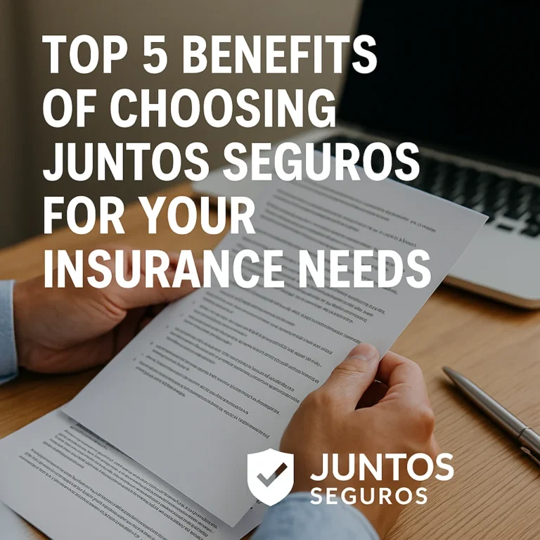 Benefits of Choosing Juntos Seguros