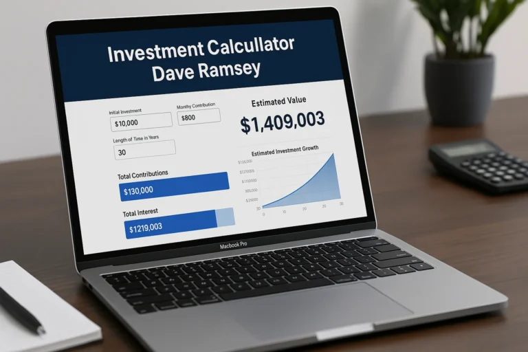 investment calculator dave ramsey