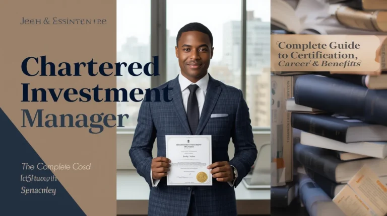 chartered investment manager