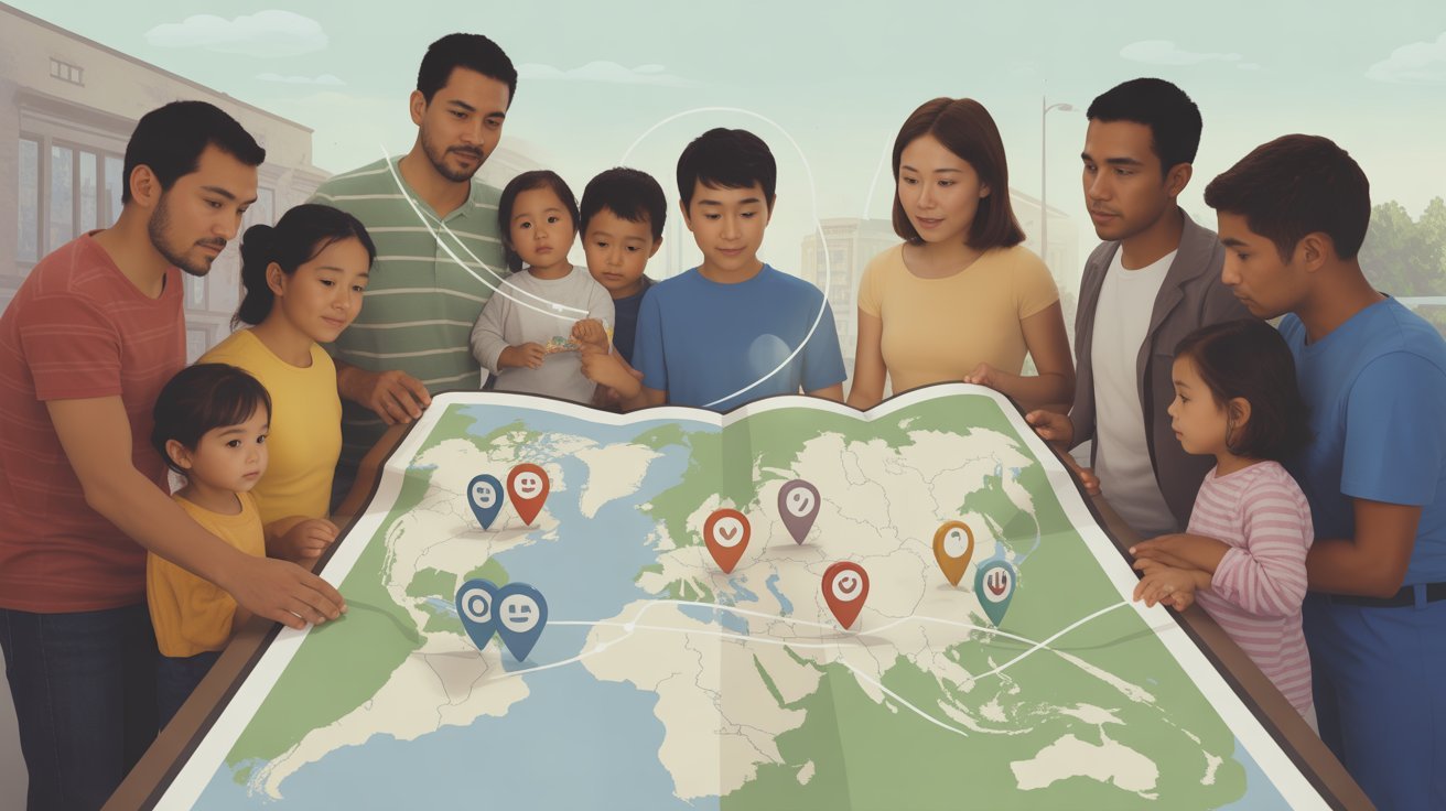 Juntos Seguros Immigration Map